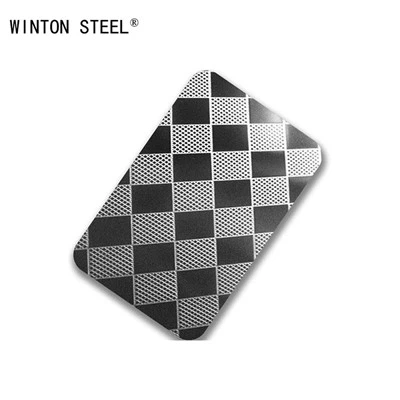 Etching Stainless Steel Sheet